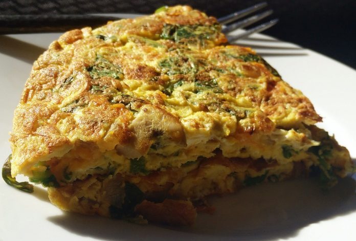 recette omelette aux légumes