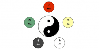 Les cinq éléments dans la médecine chinoise YinYangWuxing