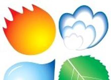 Les techniques des quatre éléments se soigner avec les quatre éléments : argilothérapie, ionothérapie, photothérapie, thalassothérapie...