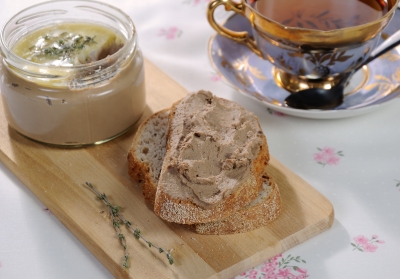 terrine végétale aux champignons