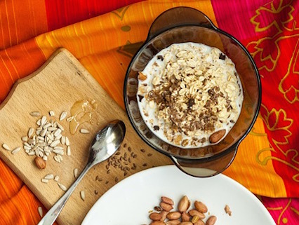 recette porridge au lait végétal