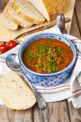 soupe de lentilles israel