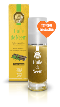 Huile de neem cheveux : pellicules, irritations, poux, lentes, tiques