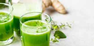 Cuisinez les huiles essentielles ! Jus vert aux huiles essentielles