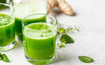 Cuisinez les huiles essentielles ! Jus vert aux huiles essentielles