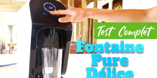 Test Complet : Fontaine à osmose inverse Pur Délice Test Pur Delice - Fontaine à osmose - Réponses Bio