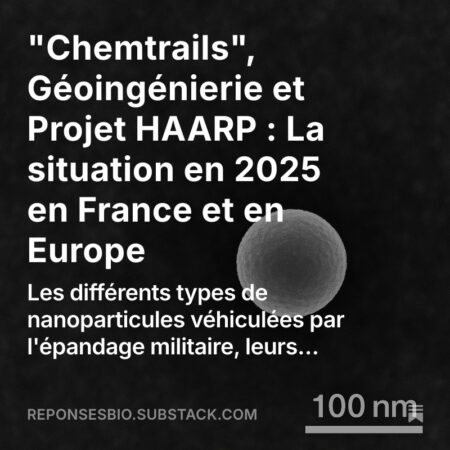 Chemtrails - Réponses Bio - Substack
