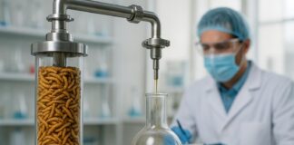 Les vitamines d’insectes débarquent dans vos compléments alimentaires extraction_tenebrio_vitD3