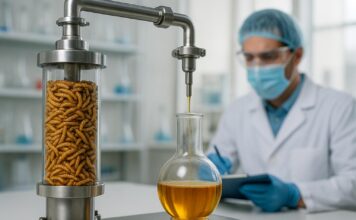 Les vitamines d’insectes débarquent dans vos compléments alimentaires extraction_tenebrio_vitD3