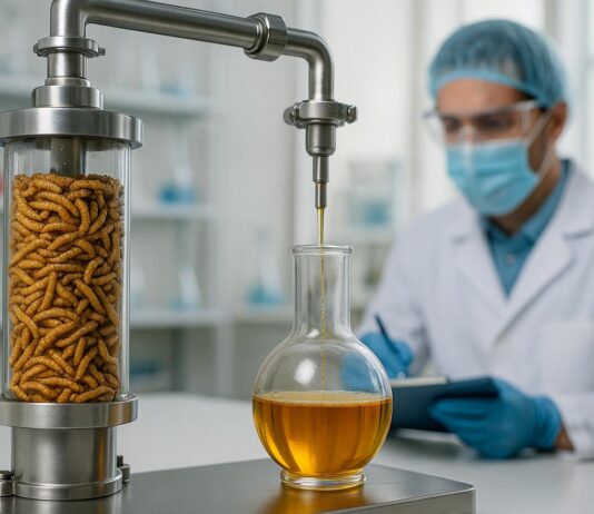 Les vitamines d’insectes débarquent dans vos compléments alimentaires extraction_tenebrio_vitD3