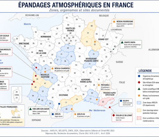 Épandages atmosphériques en France : Zones et carte 2026 Epandages-atmospheriques-France-2026-Réponses-Bio